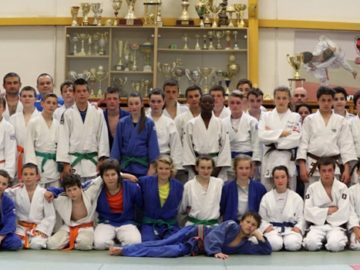 Francouzský tým Judo Club du Grand Rouen v Ostravě